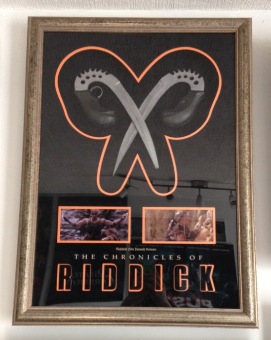 Riddick Knives Display